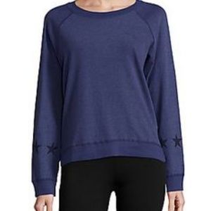 Monrow Sweatshirt with Star Sleeves
